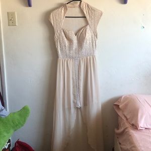 Beautiful high low formal dress